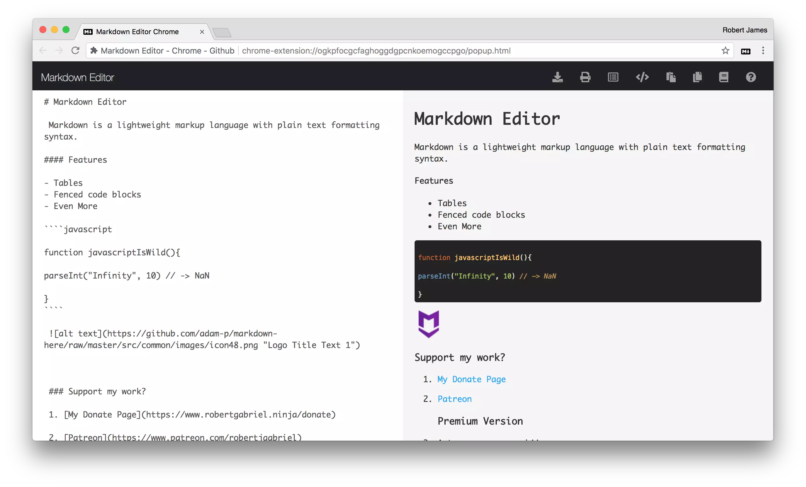 Markdown картинка размер